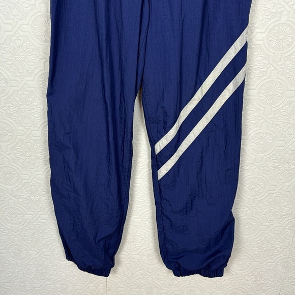 Vintage Track Pants 80s 90s Nylon Swish Neon Retro Ski Snowboard Old School - Picture 3 of 5